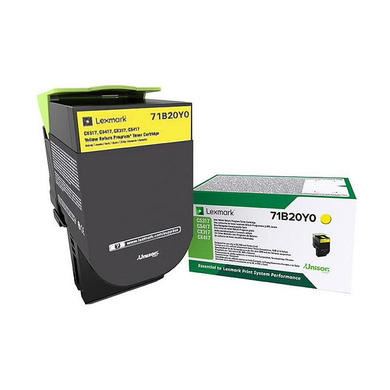 Lexmark 71B20Y0 toner cartridge