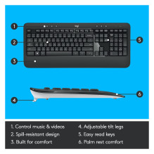 Logitech 920-008677 keyboard Logitech 920-008677 keyboard