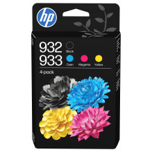 HP 933 4-Pack CMY(3) / 932...