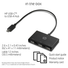 HP USB-C to USB-A Hub HP USB-C to USB-A Hub