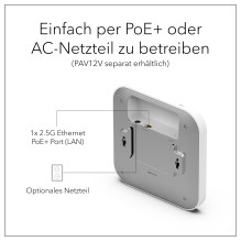 NETGEAR Insight Cloud Managed WiFi 6 AX1800 Dual Band Access Point (WAX610)