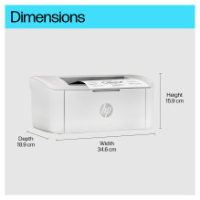 HP LaserJet M110w Printer