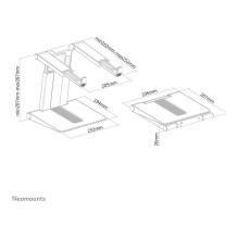 Neomounts NSLS200 laptop stand Neomounts NSLS200 laptop stand