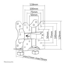 Neomounts NM-TC100BLACK CPU holder