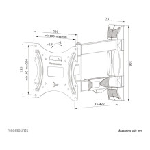 Neomounts WL40-550BL12 TV mount / stand Neomounts WL40-550BL12 TV mount / stand