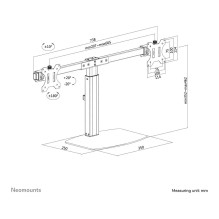 Neomounts FPMA-D865DBLACK monitor mount / stand Neomounts FPMA-D865DBLACK monitor mount / stand