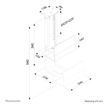 Neomounts CPU-D200BLACK CPU holder