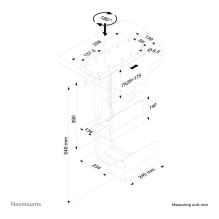 Neomounts CPU-D250BLACK CPU holder