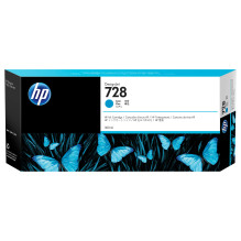 HP 728 300 ml žydro rašalo...