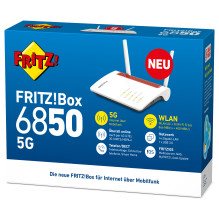 Box FRITZ! 6850 5G wireless router