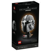 LEGO Star Wars The Mandalorian Helmet LEGO Star Wars The Mandalorian Helmet