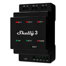 Shelly Pro 3 electrical relay Shelly Pro 3 electrical relay