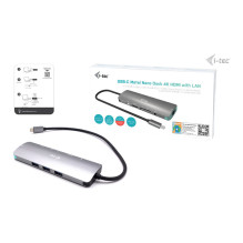 i-tec Metal C31NANODOCKLANPD laptop dock / port replicator