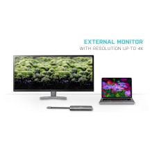 i-tec Metal C31NANODOCKLANPD laptop dock / port replicator