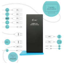 i-tec U3DUALHDMIDOCK laptop dock / port replicator