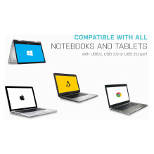 i-tec U3DUALHDMIDOCK laptop dock / port replicator i-tec U3DUALHDMIDOCK laptop dock / port replicator