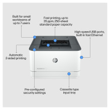 HP LaserJet Pro 3002dw Printer