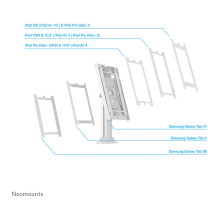 Neomounts DS15-640WH1 tablet security enclosure Neomounts DS15-640WH1 tablet security enclosure
