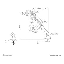 Neomounts DS70-450BL1 monitor mount / stand