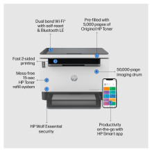 HP LaserJet Tank MFP 2604dw Printer