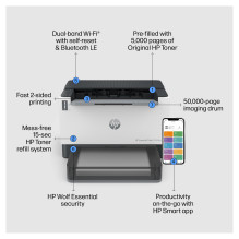 HP LaserJet Tank 2504dw Printer