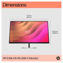 HP E32k G5 4K USB-C Monitor computer monitor