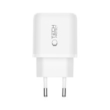 Ładowarka sieciowa Tech-Protect NCA65W-GAN 2-Porty PD 65W / QC3.0 2 - biała