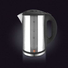 Adler AD 1216 elektrinis virdulys 1,7 l juodas, sidabrinis 2200 W