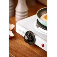Adler AD 6503 hob White Countertop Sealed plate 1 zone(s)