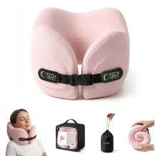 Poduszka podróżna Tech-Protect ComfortRest - różowa