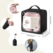 Poduszka podróżna Tech-Protect ComfortRest - różowa