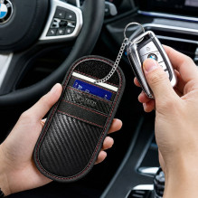 Etui antykradzieżowe Tech-Protect KLR100 RFID – czarno-czerwone