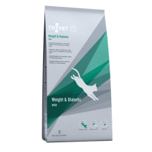 TROVET Weight Diabetic WRD vištienos sausas kačių ėdalas - 2,5 kg