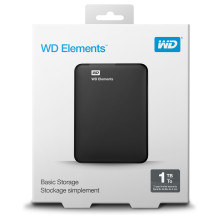 Nešiojamas išorinis kietasis diskas „Western Digital Elements“ Nešiojamas išorinis kietasis diskas „Western Digital Elements“