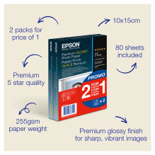 „Epson Premium“ blizgus fotopopierius „Epson Premium“ blizgus fotopopierius