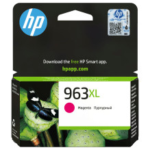 HP 963XL didelės talpos rausvai violetinė rašalo kasetė