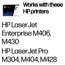 HP 59X didelės talpos juoda originali LaserJet tonerio kasetė