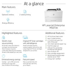 HP LaserJet Enterprise M507dn