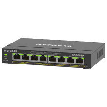 NETGEAR 8-Port Gigabit Ethernet PoE+ Plus Switch (GS308EP) NETGEAR 8-Port Gigabit Ethernet PoE+ Plus Switch (GS308EP)