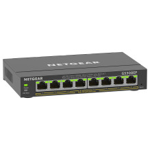 NETGEAR 8-Port Gigabit Ethernet PoE+ Plus Switch (GS308EP) NETGEAR 8-Port Gigabit Ethernet PoE+ Plus Switch (GS308EP)