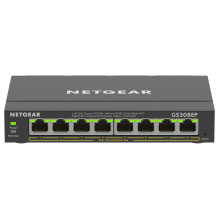 NETGEAR 8-Port Gigabit Ethernet PoE+ Plus Switch (GS308EP) NETGEAR 8-Port Gigabit Ethernet PoE+ Plus Switch (GS308EP)