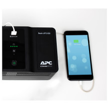 APC Back-UPS 650VA 230V 1 USB charging port - (Offline-) USV uninterruptible power supply (UPS)