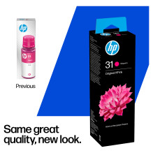 HP 31 70ml Magenta Original Bottled Ink Cartridge for Smart TankSeries Printers
