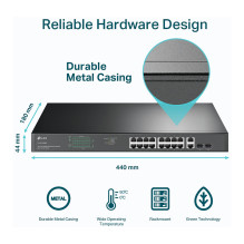 TP-Link TL-SG1218MP network switch