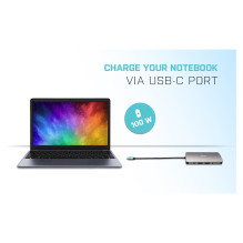 i-tec Metal C31NANODOCKPROPD laptop dock / port replicator