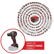 EINHELL akumuliatorinis gręžtuvas-suktuvas 18 V TP CD 18 / 70 C Li BL SOLO 4514335