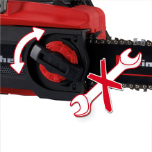 EINHELL akumuliatorinis grandininis pjūklas GE LC 18 / 25 Li BL SOLO