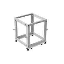 LANBERG OPEN RACK 19" 12U 600X600-1100 ADJUSTABLE GREY LANBERG OPEN RACK 19" 12U 600X600-1100 ADJUSTABLE GREY