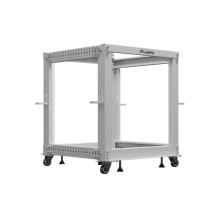 LANBERG OPEN RACK 19" 12U 600X600-1100 ADJUSTABLE GREY LANBERG OPEN RACK 19" 12U 600X600-1100 ADJUSTABLE GREY