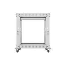 LANBERG OPEN RACK 19" 12U 600X600-1100 ADJUSTABLE PILKĖ LANBERG OPEN RACK 19" 12U 600X600-1100 ADJUSTABLE PILKĖ